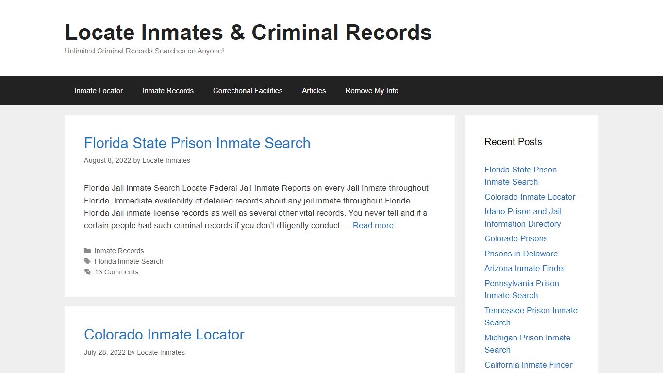 Utah Prison Inmate Search – Locate Inmates & Criminal Records